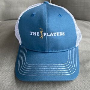 The Players golf tournament embroidered adjustable snap back trucker ballcap hat